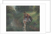 Woman Bathing Her Feet in a Brook, 1894-95 by Camille Pissarro