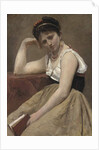 Interrupted Reading, c.1870 by Jean Baptiste Camille Corot