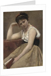 Interrupted Reading, c.1870 by Jean Baptiste Camille Corot