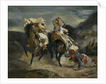 The Combat of the Giaour and Hassan, 1826 by Ferdinand Victor Eugene Delacroix