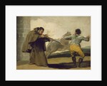 Friar Pedro Shoots El Maragato as His Horse Runs Off, c.1806 by Francisco Jose de Goya y Lucientes