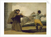 Friar Pedro Shoots El Maragato as His Horse Runs Off, c.1806 by Francisco Jose de Goya y Lucientes