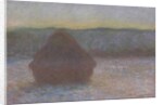 Stack of Wheat, 1890-91 by Claude Monet