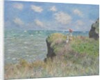 Cliff Walk at Pourville, 1882 by Claude Monet