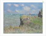 Cliff Walk at Pourville, 1882 by Claude Monet