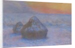 Stacks of Wheat, 1890-91 by Claude Monet