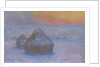 Stacks of Wheat, 1890-91 by Claude Monet