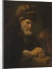 An Old Man in a Fur Cap, 1650-60 by Karel van der Pluym