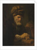 An Old Man in a Fur Cap, 1650-60 by Karel van der Pluym