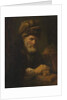 An Old Man in a Fur Cap, 1650-60 by Karel van der Pluym
