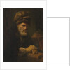 An Old Man in a Fur Cap, 1650-60 by Karel van der Pluym