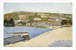 Les Andelys, Côte d'Aval, 1886 by Paul Signac