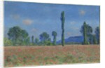 Poppy Field, Giverny, 1890-91 by Claude Monet