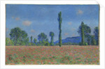 Poppy Field, Giverny, 1890-91 by Claude Monet