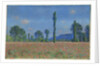 Poppy Field, Giverny, 1890-91 by Claude Monet