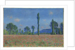 Poppy Field, Giverny, 1890-91 by Claude Monet