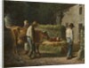 Peasants Bringing Home a Calf Born in the Fields, 1864 by Jean-Francois Millet