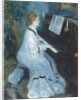 Woman at the Piano, 1875-76 by Pierre Auguste Renoir