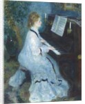 Woman at the Piano, 1875-76 by Pierre Auguste Renoir