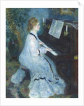 Woman at the Piano, 1875-76 by Pierre Auguste Renoir