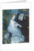 Woman at the Piano, 1875-76 by Pierre Auguste Renoir