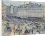 The Place du Havre, Paris, 1893 by Camille Pissarro