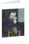 Alfred Sisley, 1876 by Pierre Auguste Renoir