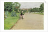 A City Park, c.1887 by William Merritt Chase