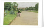 A City Park, c.1887 by William Merritt Chase