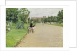 A City Park, c.1887 by William Merritt Chase