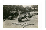 How the Horses Died for Their Country at Santiago, 1899 by Frederic Remington