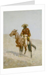A Mexican Vaquero, 1890 by Frederic Remington