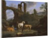 Pastoral Landscape with Ruins, 1664 by Adriaen van de Velde