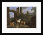 Pastoral Landscape with Ruins, 1664 by Adriaen van de Velde