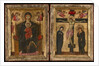 Diptych with the Virgin and Child Enthroned and the Crucifixion, 1275-80 by Levantine School