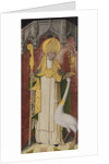 Altarpiece from Thuison-les-Abbeville: Saint Hugh of Lincoln, 1490-1500 by French School