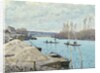 The Seine at Port-Marly, Piles of Sand, 1875 by Alfred Sisley