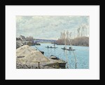 The Seine at Port-Marly, Piles of Sand, 1875 by Alfred Sisley
