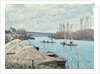The Seine at Port-Marly, Piles of Sand, 1875 by Alfred Sisley