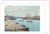 The Seine at Port-Marly, Piles of Sand, 1875 by Alfred Sisley