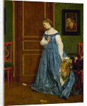 Hesitation, possibly Madame Monteaux, c.1867 by Alfred Emile Stevens