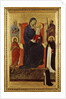 Virgin and Child enthroned with Saints Peter, Paul, John the Baptist, Dominic and a donor, 1325-35 by Ugolino di Nerio