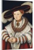 Portrait of Magdalena of Saxony, Wife of Elector Joachim II of Brandenburg, c.1529 by Lucas the Elder Cranach