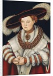 Portrait of Magdalena of Saxony, Wife of Elector Joachim II of Brandenburg, c.1529 by Lucas the Elder Cranach