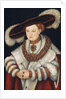Portrait of Magdalena of Saxony, Wife of Elector Joachim II of Brandenburg, c.1529 by Lucas the Elder Cranach