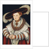 Portrait of Magdalena of Saxony, Wife of Elector Joachim II of Brandenburg, c.1529 by Lucas the Elder Cranach