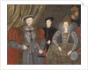 Henry VIII, Elizabeth I, and Edward VI, 1597 by English School