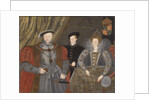 Henry VIII, Elizabeth I, and Edward VI, 1597 by English School