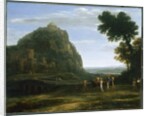 View of Delphi with a Procession, 1673 by Claude Lorrain