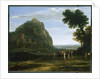 View of Delphi with a Procession, 1673 by Claude Lorrain
